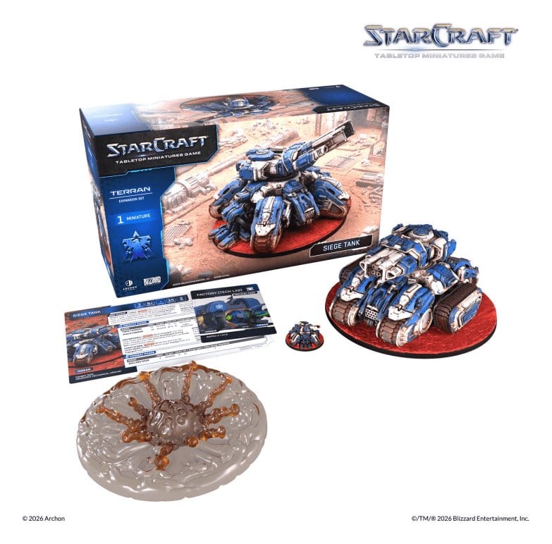 StarCraft TMG Erweiterungs-Set Terran: Siege Tank Image 4