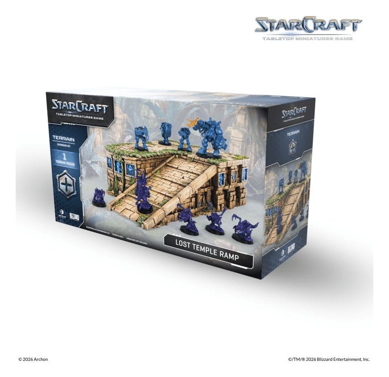 StarCraft TMG Erweiterungs-Set Terrain: Lost Temple Ramp Image 1