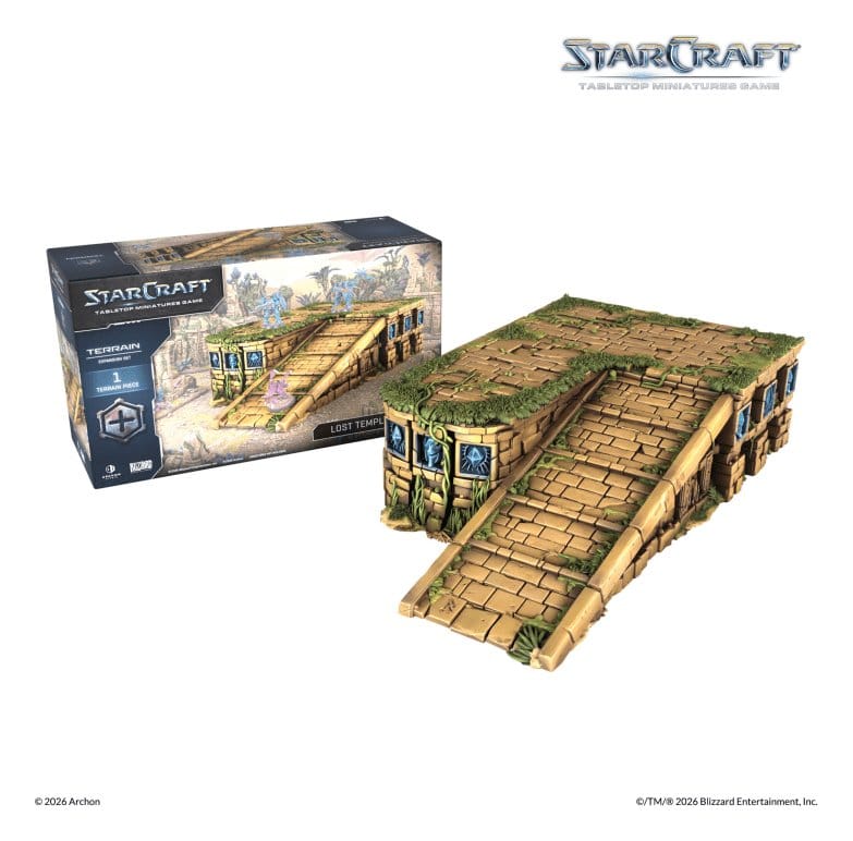 StarCraft TMG Erweiterungs-Set Terrain: Lost Temple Ramp Image 3