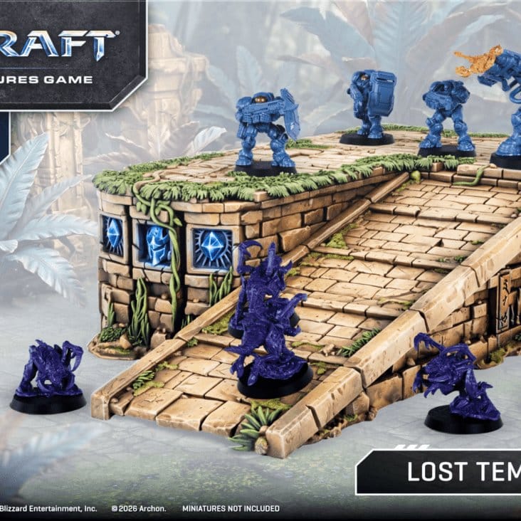 StarCraft TMG Erweiterungs-Set Terrain: Lost Temple Ramp Image 4