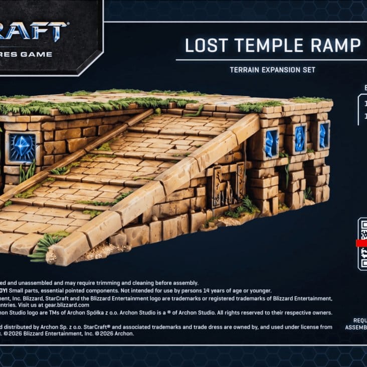 StarCraft TMG Erweiterungs-Set Terrain: Lost Temple Ramp Image 5