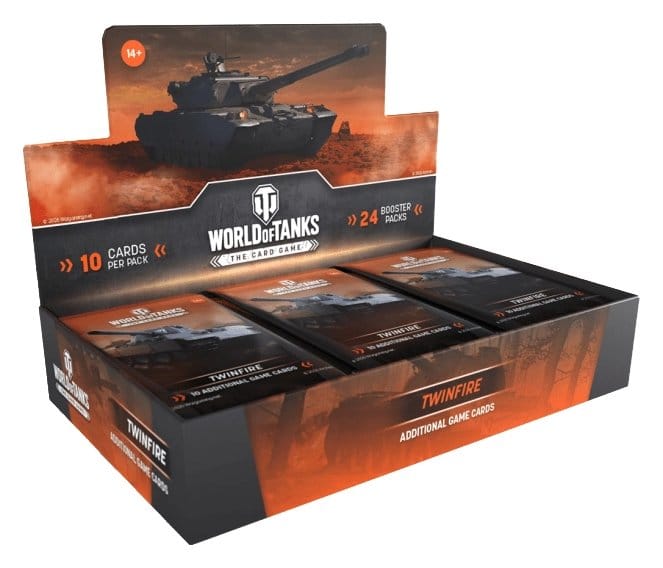 World of Tanks TCG Twinfire Booster Display (24) *Englische Version* Image 1