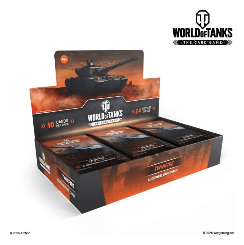World of Tanks TCG Twinfire Booster Display (24) *Englische Version* Image 2