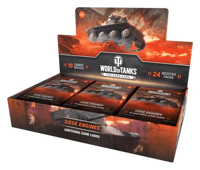 World of Tanks TCG Siege Engines Booster Display (24) *Englische Version* Image 1