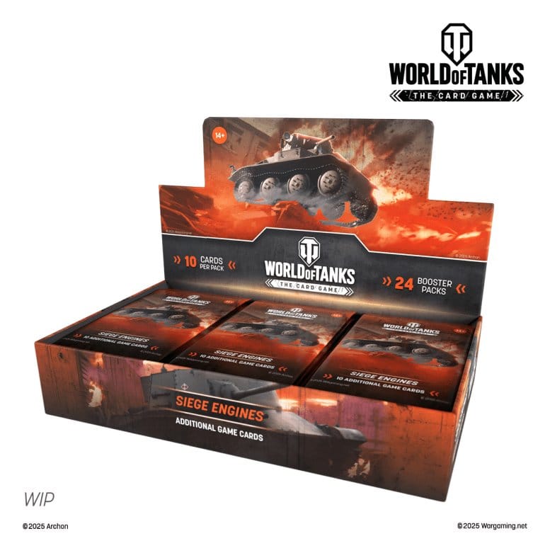 World of Tanks TCG Siege Engines Booster Display (24) *Englische Version* Image 2