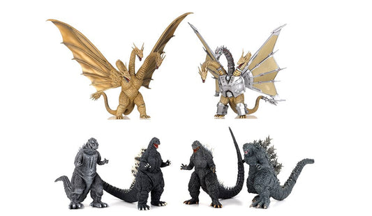 Godzilla Generations Gekizou Series PVC Statuen 8 - 9 cm Sortiment Kaiju Part. 1 (6) (re-run) Image 1