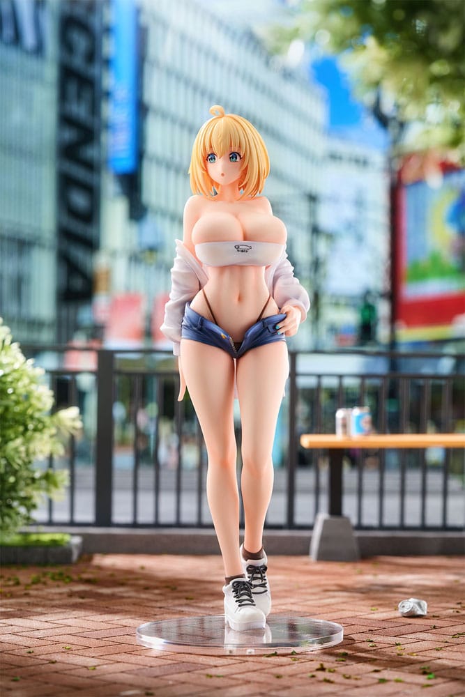 Original Character PVC Statue 1/6 Sophia F. Shirring Tube Top Ver. Illustration by Nadare Takamine Illustration by Daefny Bonus Edition 26 cm Image 2