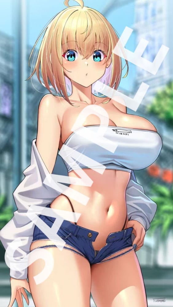 Original Character PVC Statue 1/6 Sophia F. Shirring Tube Top Ver. Illustration by Nadare Takamine Illustration by Daefny Bonus Edition 26 cm Image 16