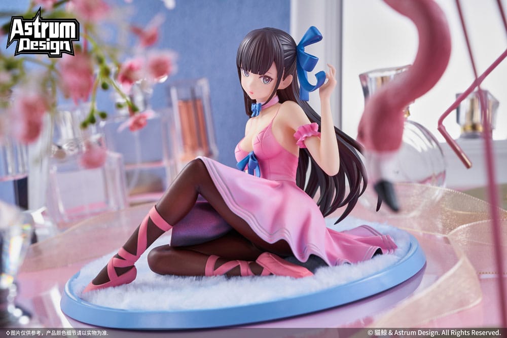 Original Design ART PVC Statue 1/7 Nekojira Flamingo Young Ballerina 12 cm Image 8