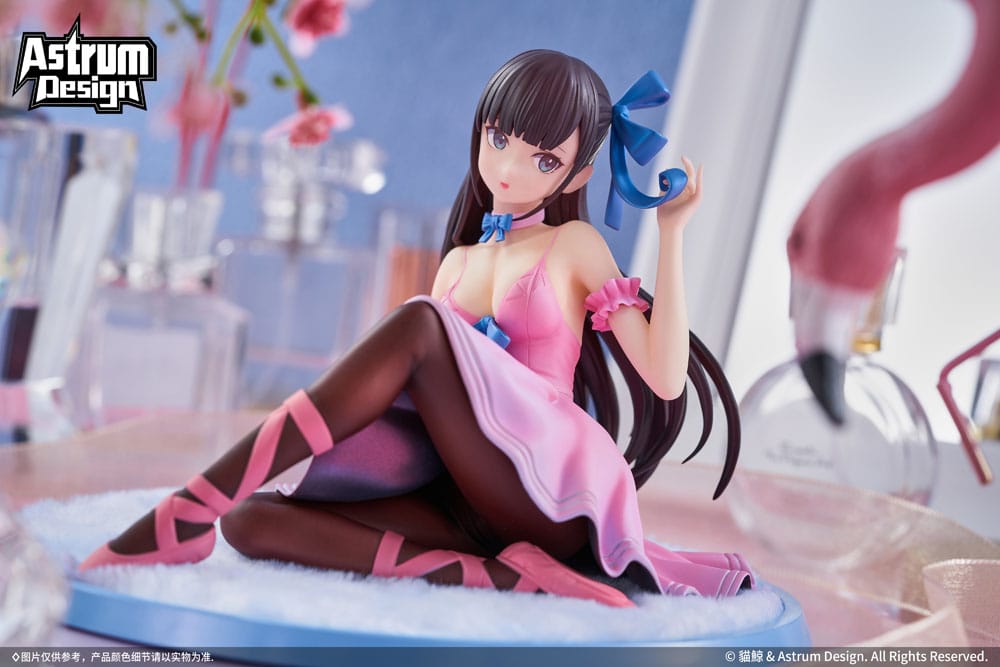 Original Design ART PVC Statue 1/7 Nekojira Flamingo Young Ballerina 12 cm Image 10