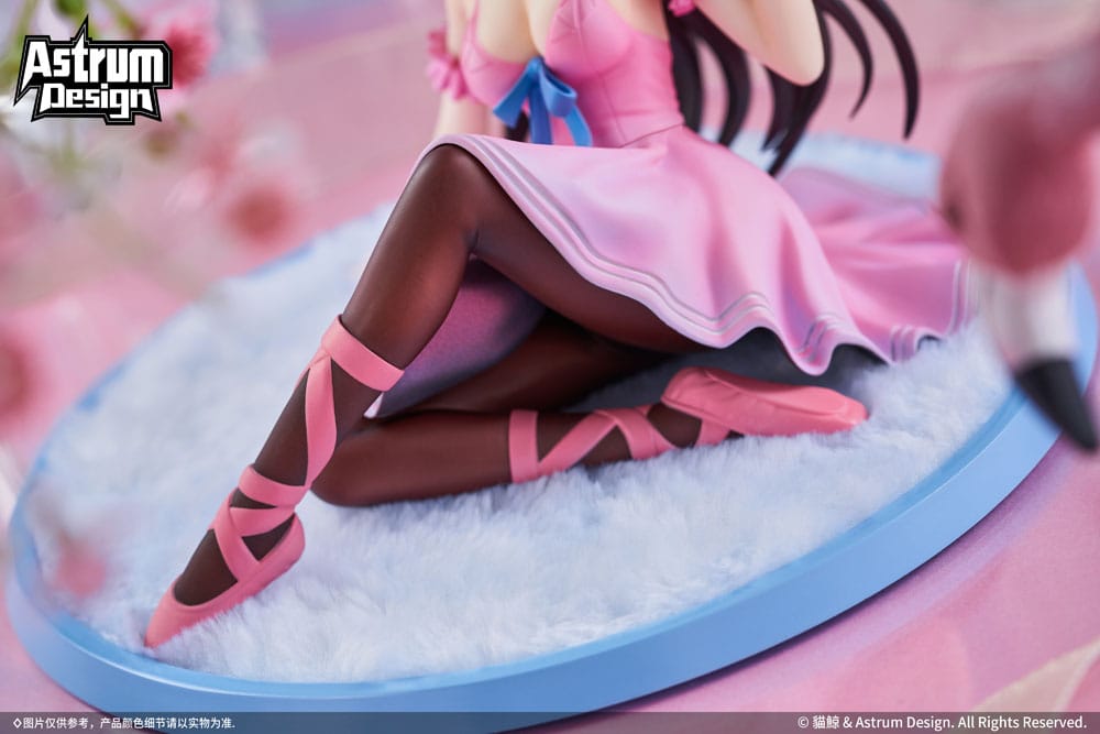 Original Design ART PVC Statue 1/7 Nekojira Flamingo Young Ballerina 12 cm Image 11