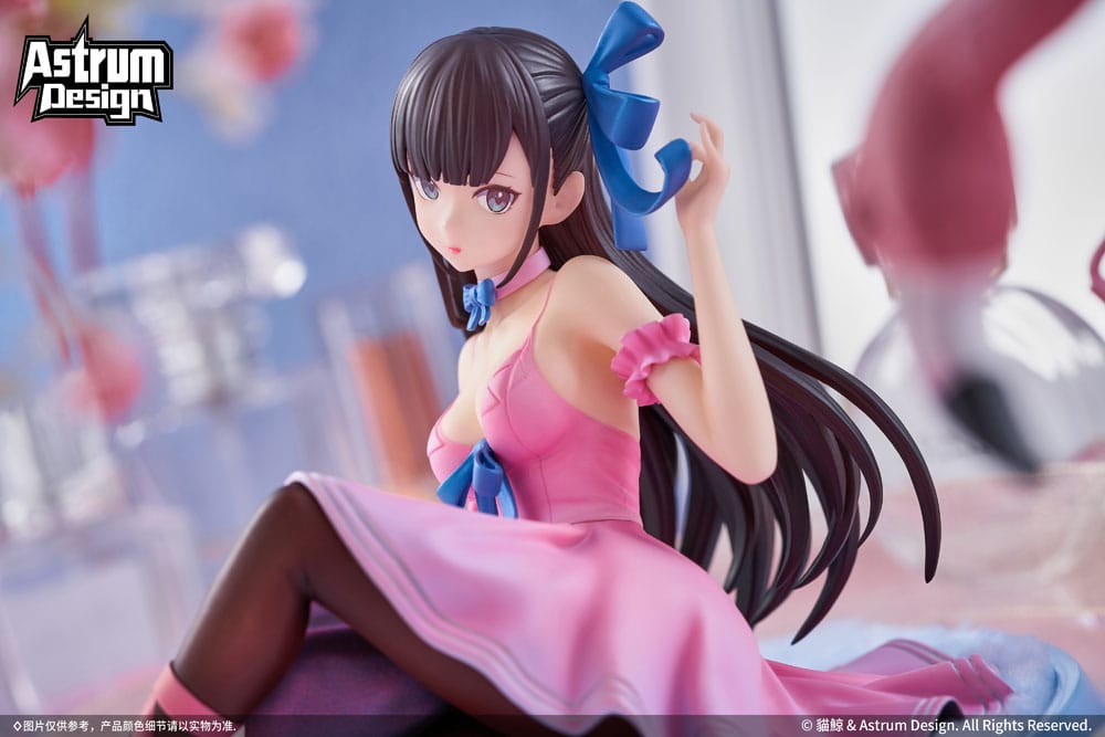 Original Design ART PVC Statue 1/7 Nekojira Flamingo Young Ballerina 12 cm Image 14