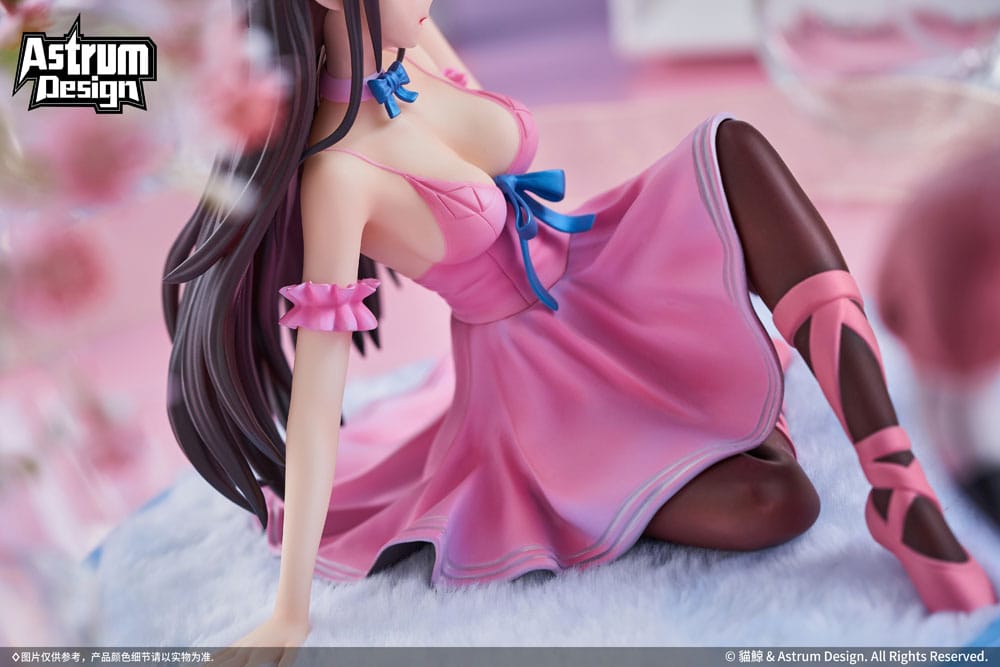 Original Design ART PVC Statue 1/7 Nekojira Flamingo Young Ballerina 12 cm Image 17