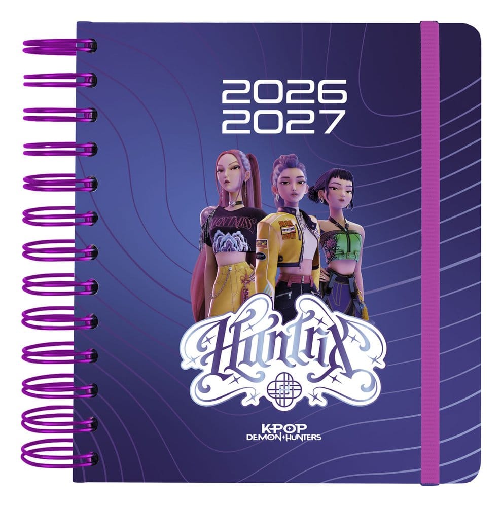 KPop Demon Hunters Terminkalender Tagesplaner 2026/2027 A5 Image 1