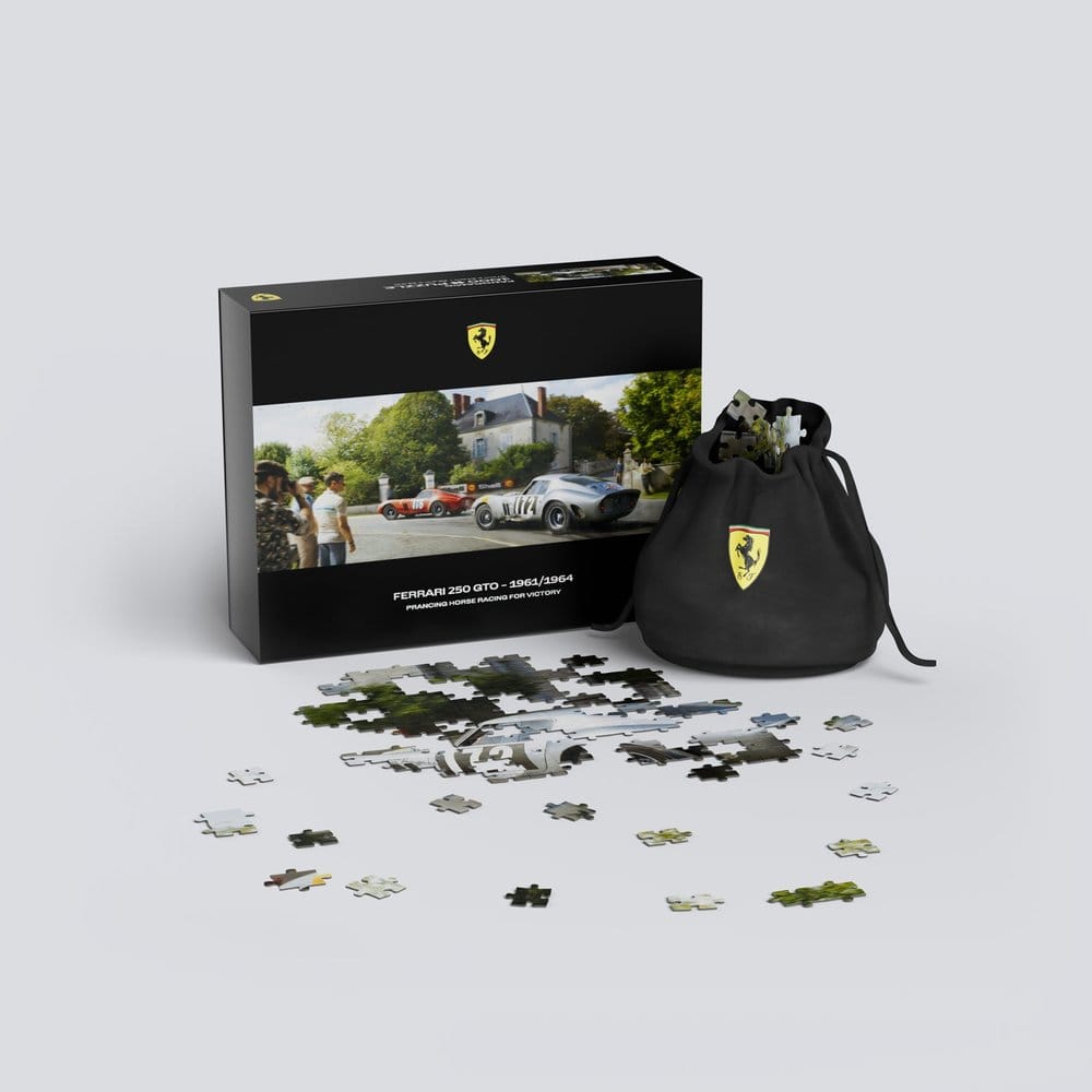 Ferrari 250GTO Premium Puzzle Prancing Horse Racing For Victory (1000 Teile) 97 x 34 cm Image 1