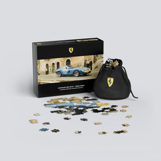 Ferrari 250GTO Premium Puzzle A Swede Swerves Through Sicilians (1000 Teile) 97 x 34 cm Image 1