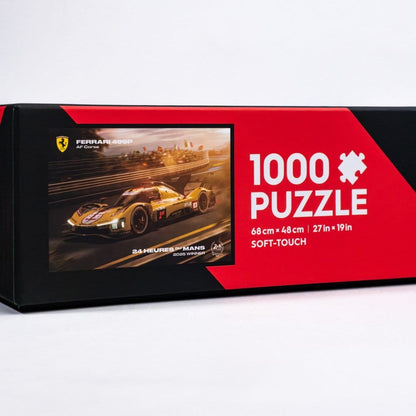 Ferrari AF Corse Puzzle 499P 24 Heures du Mans 2025 Winner (1000 Teile) 48 x 68 cm Image 2
