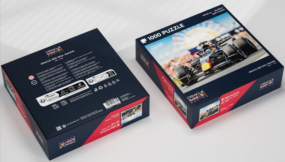 Oracle Red Bull Racing Puzzle 2026 - Max Verstappen 48 x 66 cm (1000 Teile) Image