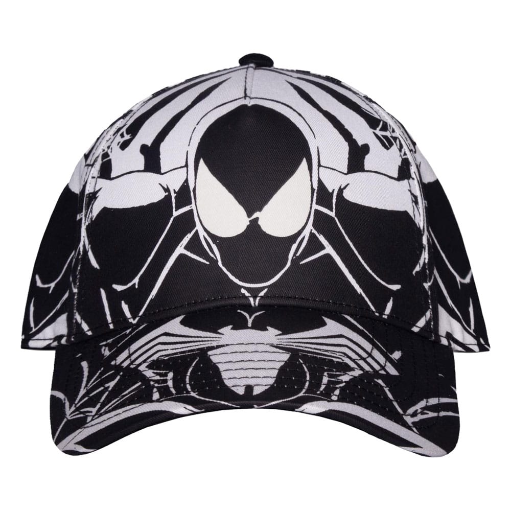 Spider-Man Baseball Black & White All-over-Print Image 1