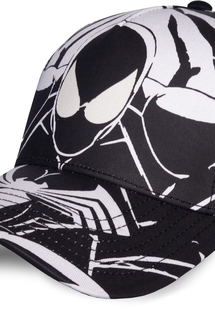 Spider-Man Baseball Black & White All-over-Print Image 3