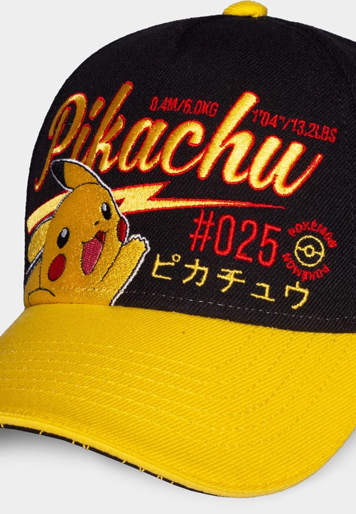 Pokemon Baseball Cap Pikachu Hello Image 4
