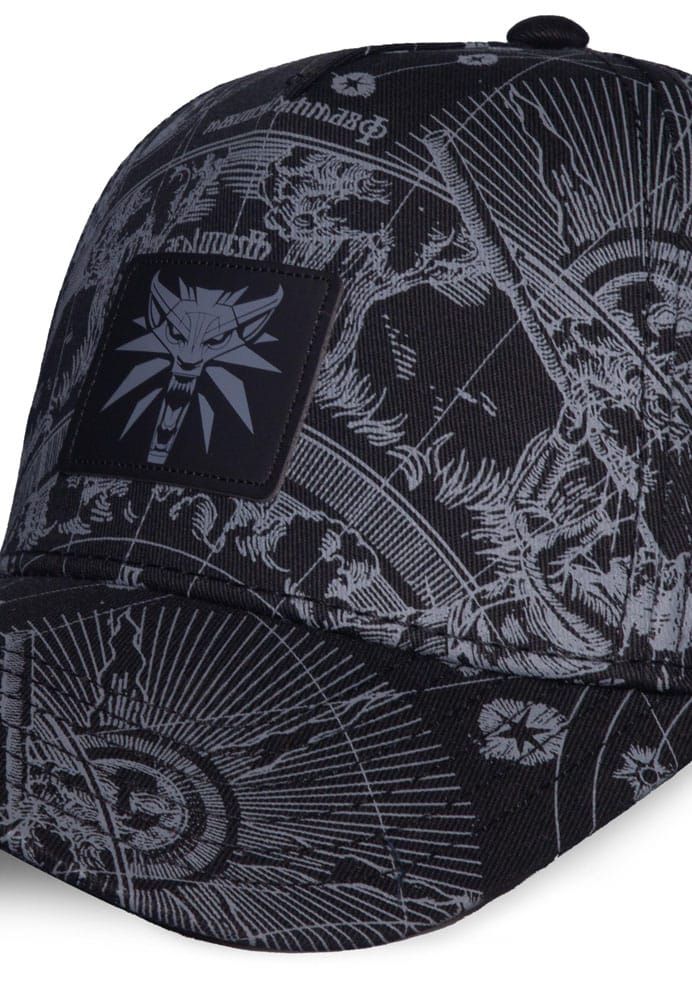 The Witcher Baseball Logo Black Image 3