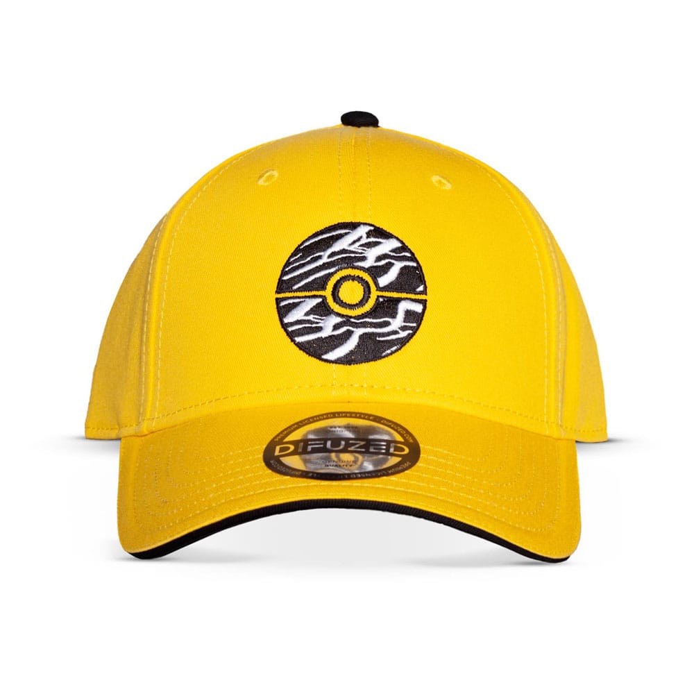 Pokemon Baseball Cap Pokeball gelb Image 1