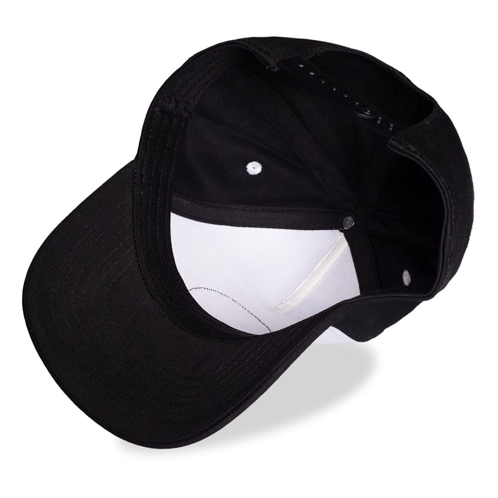 Pokémon Baseball Cap Pikachu Black & White Image 3