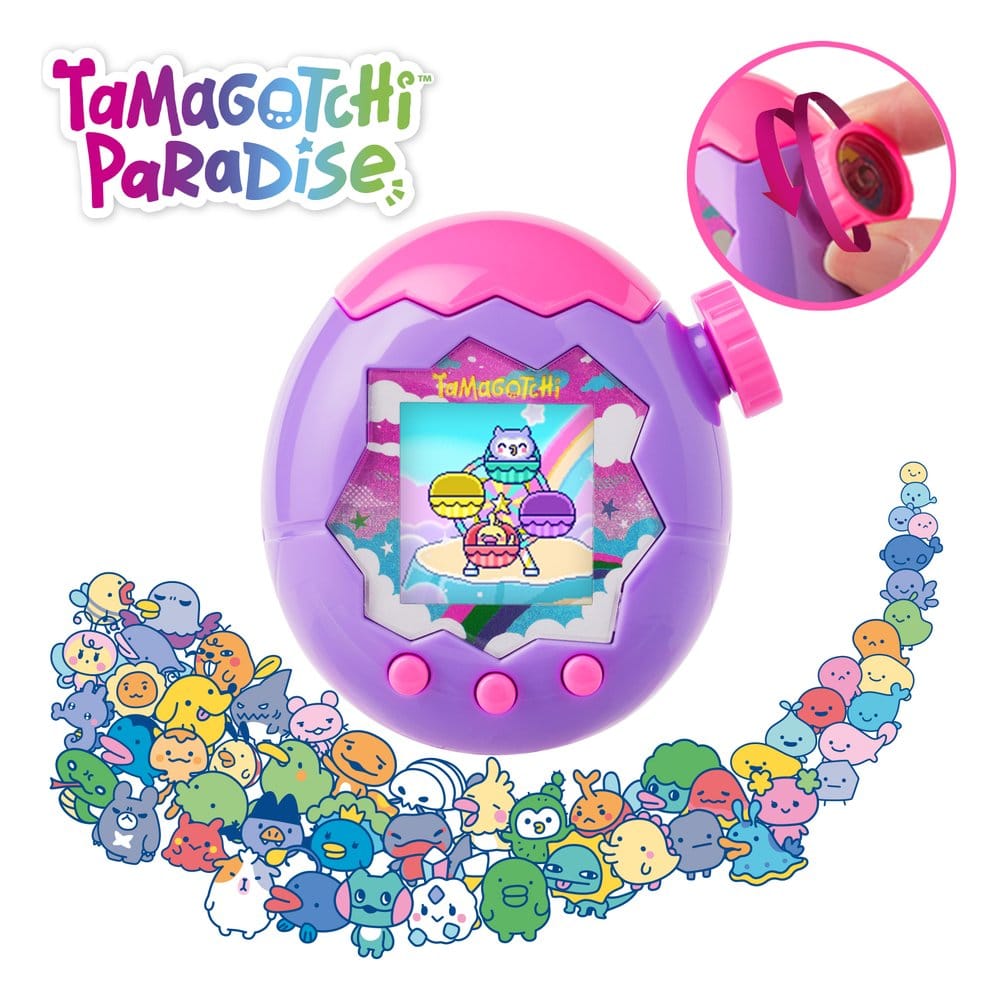 Tamagotchi Paradise Gadget Lila Himmel Image 2