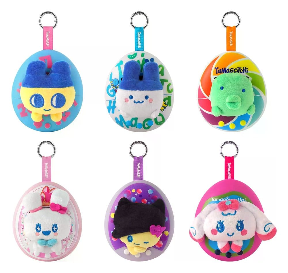 Tamagotchi Pop! Plüsch-Schlüsselanhänger 10 cm Sortiment (6) Image 1