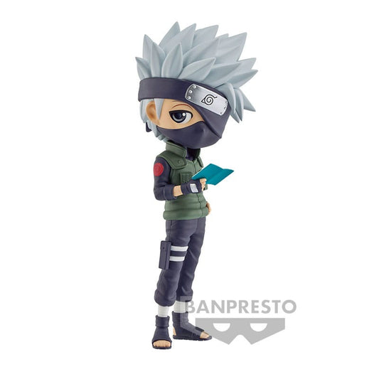 Naruto Shippuden Q Posket PVC Statue Hatake Kakashi (Ver. A) 18 cm Image