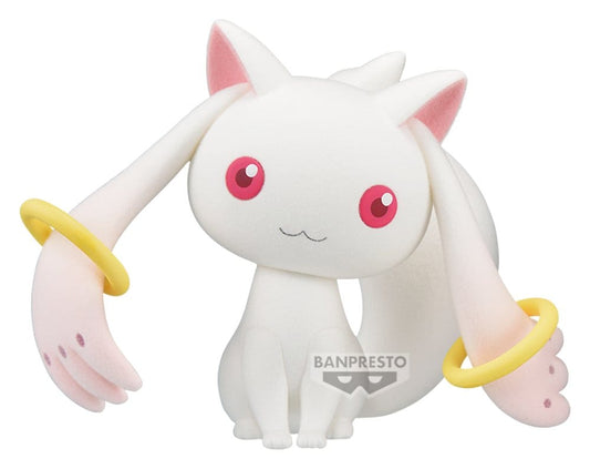 Puella Magia Madoka Magica the Movie Fluffy Puffy PVC-Figur Kyubey & Bebe ver. A Kyubey 7 cm Image 1