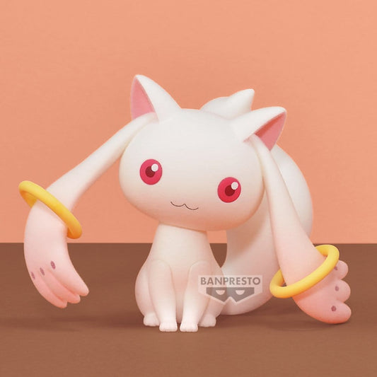 Puella Magia Madoka Magica the Movie Fluffy Puffy PVC-Figur Kyubey & Bebe ver. A Kyubey 7 cm Image 2