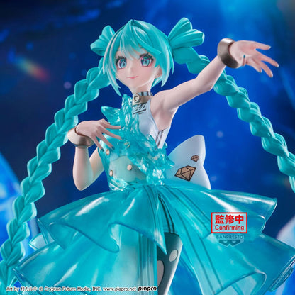 Hatsune Miku Clearluxe  PVC Statue Emerald Gem 28 cm Image 5