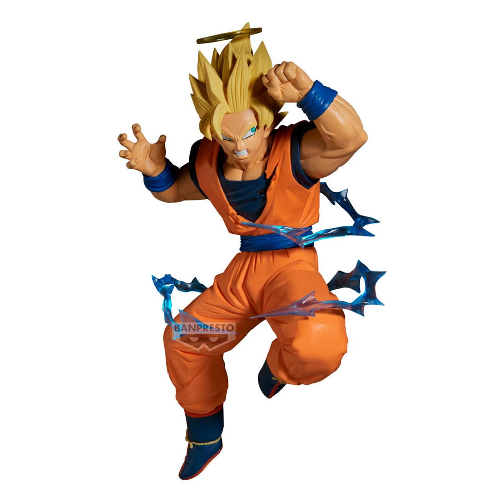 Dragon Ball Z Match Makers PVC Statue Super Saiyan 2 Son Goku (vs Majin Vegeta) 15 cm Image 1