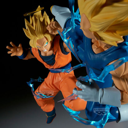 Dragon Ball Z Match Makers PVC Statue Super Saiyan 2 Son Goku (vs Majin Vegeta) 15 cm Image 4