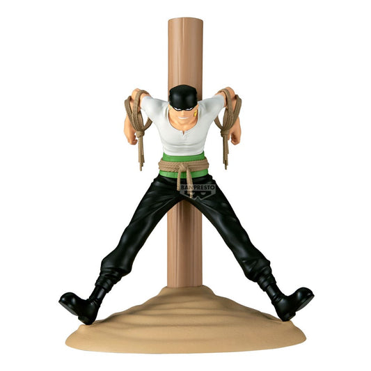 One Piece Figure Life PVC Statue Pirate Hunter Zoro 17 cm Image 1