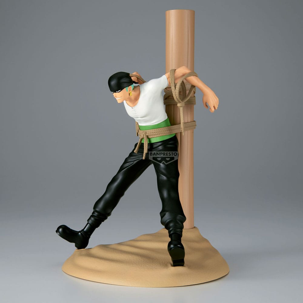 One Piece Figure Life PVC Statue Pirate Hunter Zoro 17 cm Image 3
