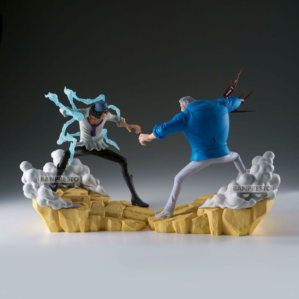 One Piece Senkozekkei PVC Statue Kuzan 17 cm Image 3