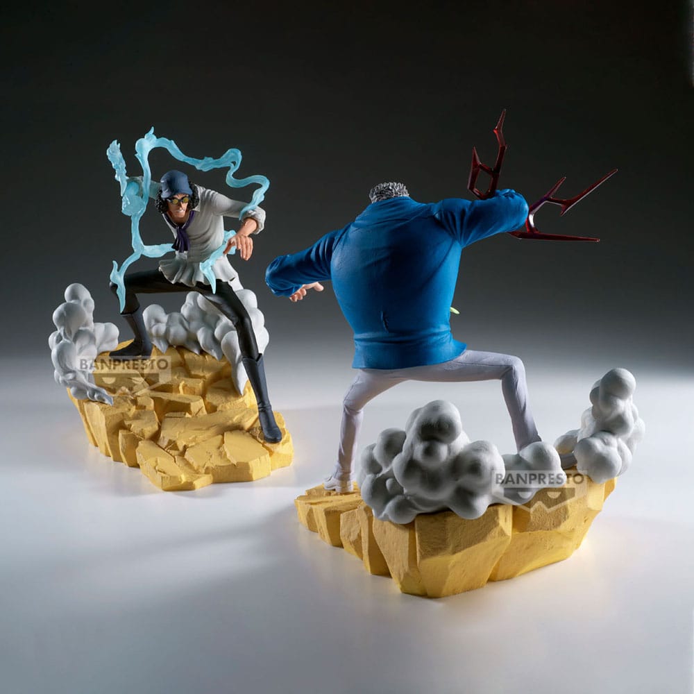 One Piece Senkozekkei PVC Statue Kuzan 17 cm Image 4