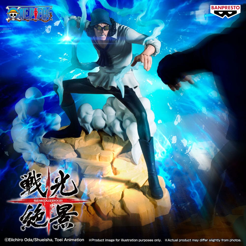 One Piece Senkozekkei PVC Statue Kuzan 17 cm Image 5