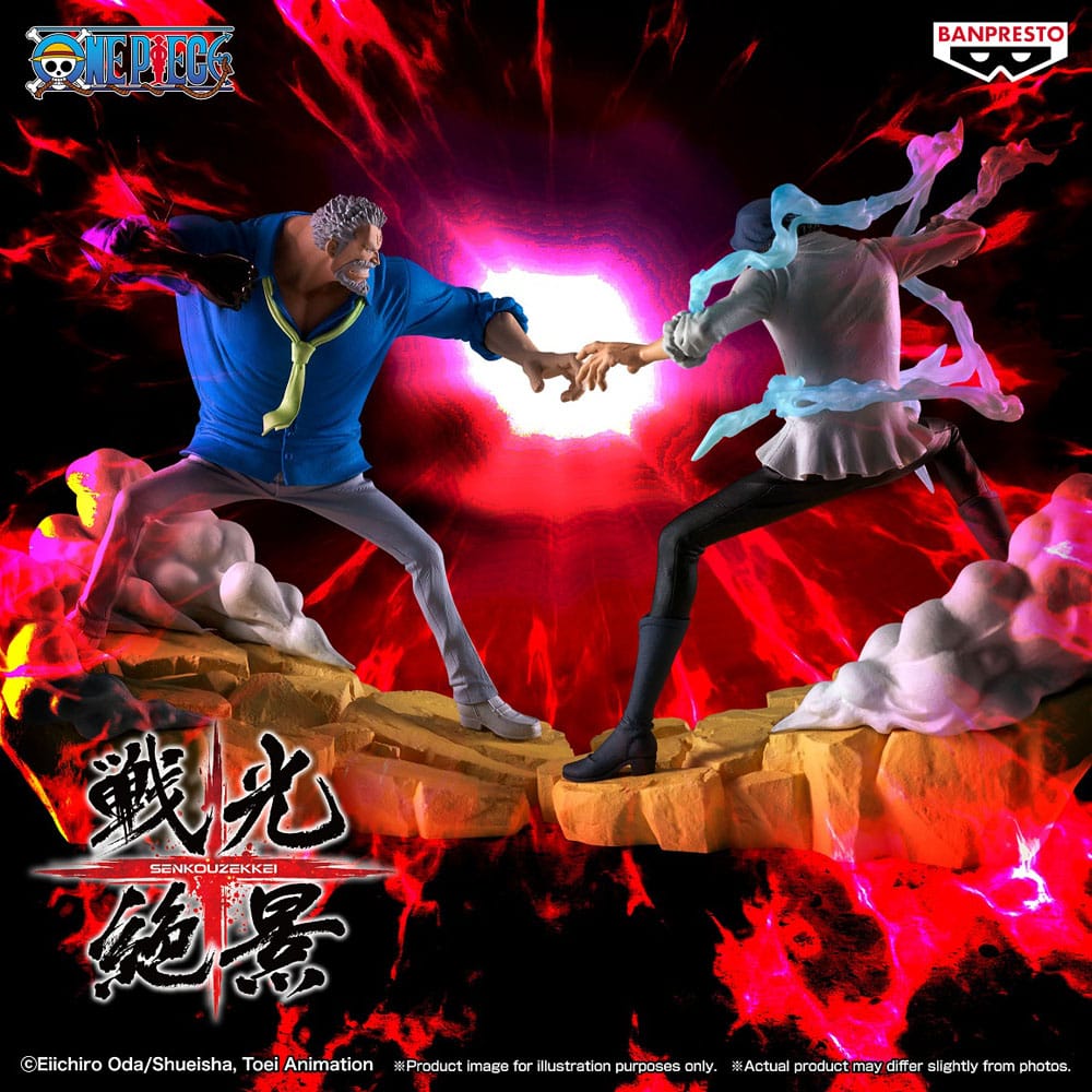 One Piece Senkozekkei PVC Statue Kuzan 17 cm Image 6