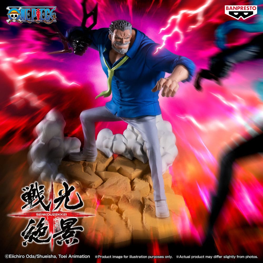 One Piece Senkozekkei PVC Statue Monkey D. Garp 19 cm Image 5