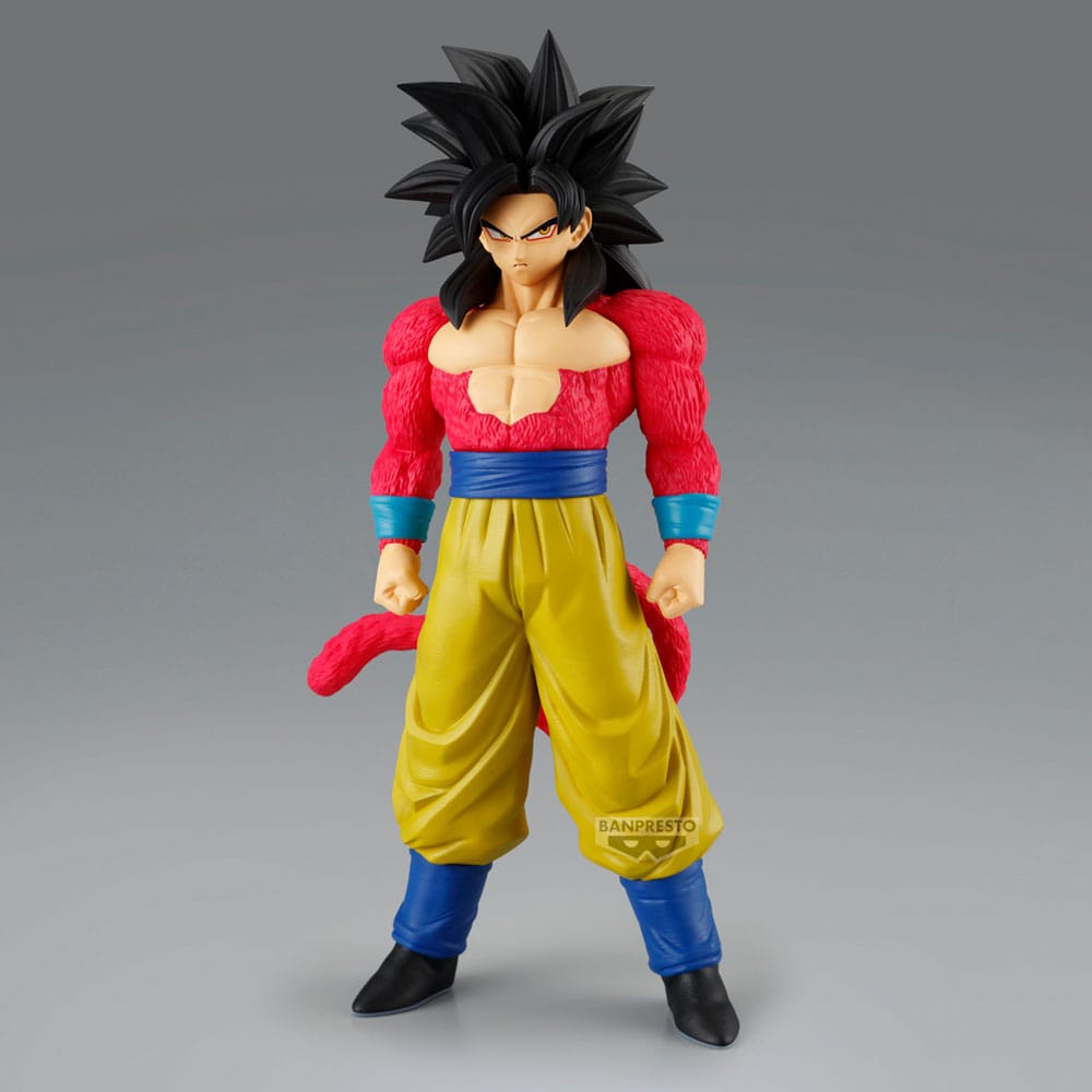 Dragon Ball Gt Solid Edge Works PVC Statue Super Saiyan 4 Son Goku 21 cm Image 4