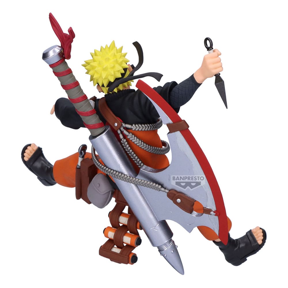 Naruto 72 Series Vibration Stars PVC Statue Naruto Uzumaki 16 cm Image 3