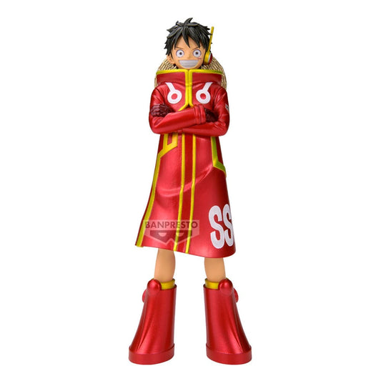 One Piece DXF - The Grandline Series PVC Statue Monkey D. Luffy (Ver. A) 16 cm Image 1