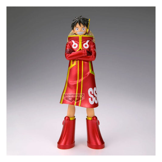 One Piece DXF - The Grandline Series PVC Statue Monkey D. Luffy (Ver. A) 16 cm Image 2
