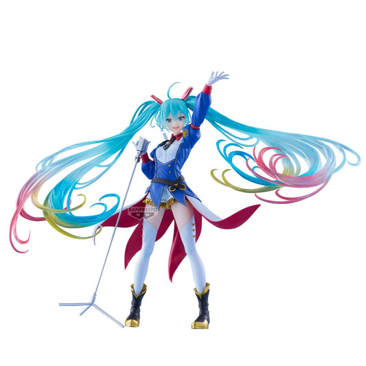 Gundam X Miku Banpresto Evolve PVC Statue Hatsune Miku Figure 21 cm Image 1