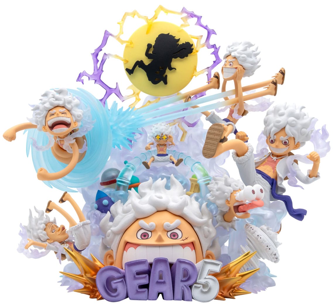 One Piece World Collectable Figure Premium PVC Statue Monkey D. Ruffy Gear 5 Special Image