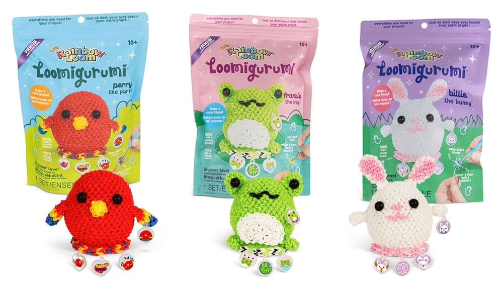 Rainbow Loom Bastelset Figuren DIY Loomigurumi Display (6) Image 1